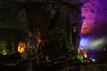 Thien Cung Cave, Halong Bay, Vietnam Royalty Free Stock Photo